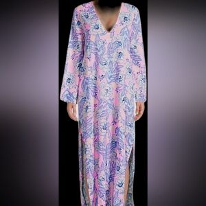 💜 NWT - Lilly Pulitzer Perry Koala Maxi Coverup L